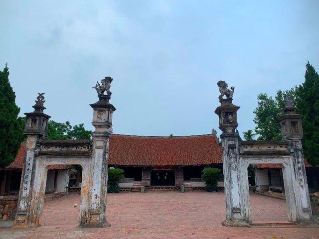 Đình làng Mông Phụ. (Ảnh: Phương Linh)