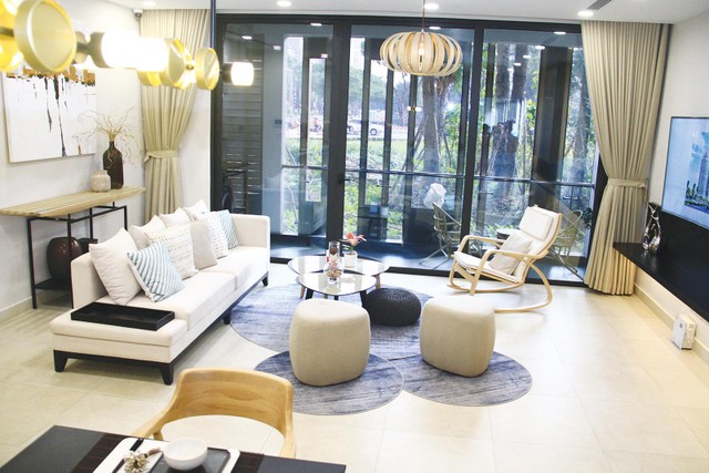 Phân khúc căn hộ cao cấp tại Hà Nội đang tạo lập mặt bằng giá mới. Ảnh: Thành Nguyễn Phân khúc căn hộ cao cấp tại Hà Nội đang tạo lập mặt bằng giá mới. Ảnh: Thành Nguyễn