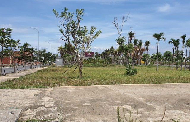 Khu vực được quy hoạch xây dựng công viên tại dự án FPT City Đà Nẵng còn khá sơ sài. Ảnh: Ngọc Tân Khu vực được quy hoạch xây dựng công viên tại dự án FPT City Đà Nẵng còn khá sơ sài. Ảnh: Ngọc Tân