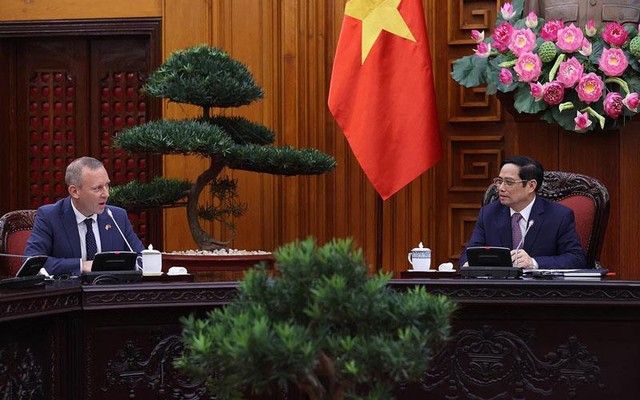Đại sứ Gareth Ward nhấn mạnh Chính phủ Anh coi Việt Nam là đối tác quan trọng ở khu vực (Ảnh: Nhật Bắc) Đại sứ Gareth Ward nhấn mạnh Chính phủ Anh coi Việt Nam là đối tác quan trọng ở khu vực (Ảnh: Nhật Bắc)