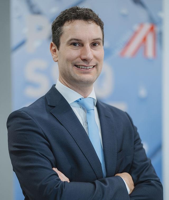 Ngài Dietmar Schwank, Tham tán Thương mại tại Đại sứ quán Áo tại Việt Nam.