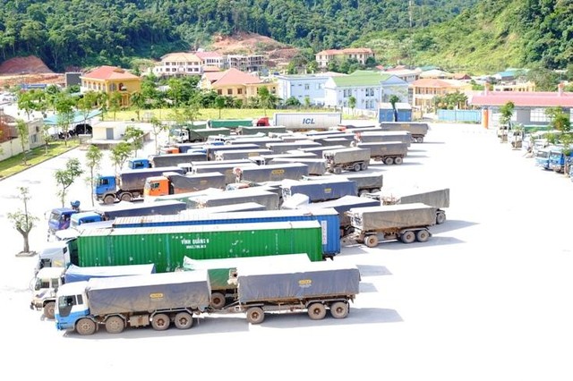 Một góc cửa khẩu quốc tế Cha Lo, Quảng Bình. Một góc cửa khẩu quốc tế Cha Lo, Quảng Bình.