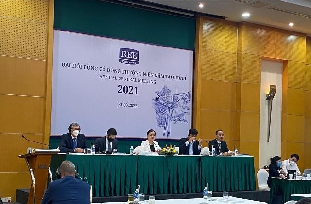 Đại hội đồng cổ đông năm 2021 của REE được tổ chức ngày 31/3/2022