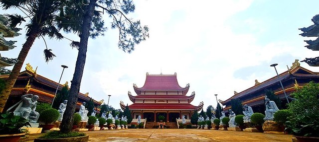 Chùa Khánh Lâm. (Ảnh: Hồ Hạ) Chùa Khánh Lâm. (Ảnh: Hồ Hạ)