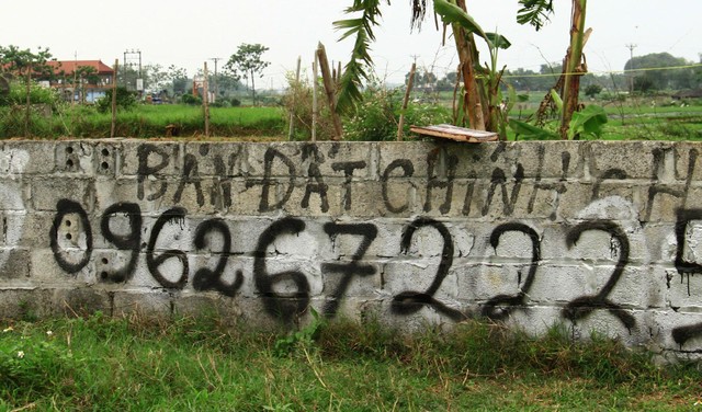 Đất nền nhiều khu vực đang sốt cục bộ, thậm chí có nơi tăng ảo. Ảnh: Thành Nguyễn Đất nền nhiều khu vực đang sốt cục bộ, thậm chí có nơi tăng ảo. Ảnh: Thành Nguyễn