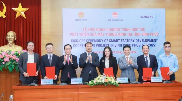 Sẽ có 14 doanh nghiệp được nhận sự hỗ trợ của Samsung để phát triển nhà máy thông minh trong đợt 1 năm 2022 Sẽ có 14 doanh nghiệp được nhận sự hỗ trợ của Samsung để phát triển nhà máy thông minh trong đợt 1 năm 2022