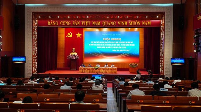 Hội nghị đã tập trung phân tích những hạn chế trong kết quả đánh giá PCI 2021 của Quảng Ninh.