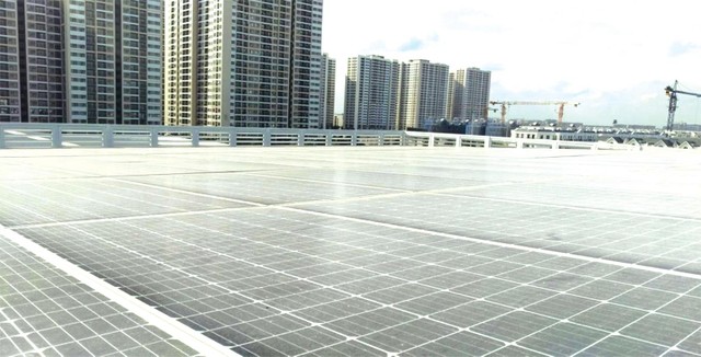 Ngày càng nhiều dự án bất động sản sử dụng năng lượng tái tạo. Ảnh: Thành Nguyễn