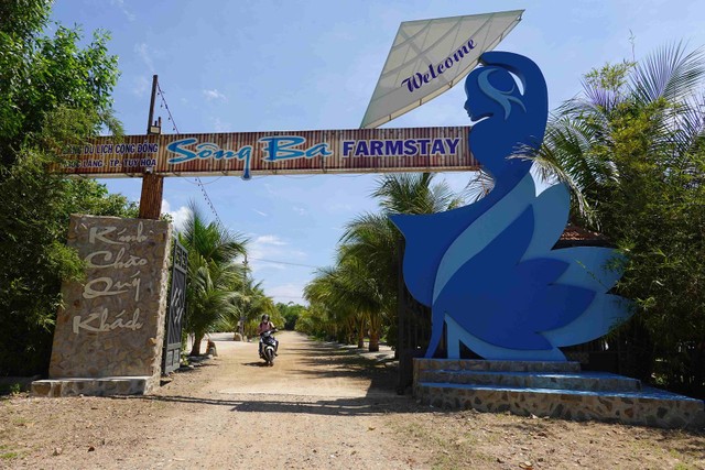 Khu du lịch Sông Ba Farmstay bộc lộ nhiều sai phạm về đất đai, xây dựng. Ảnh: Tr. Trung