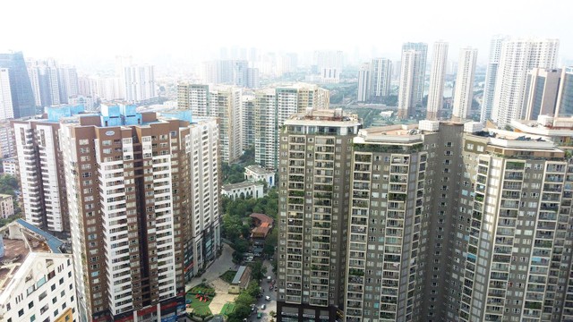 Nhà chung cư đang hút dòng tiền. Ảnh: Dũng Minh Nhà chung cư đang hút dòng tiền. Ảnh: Dũng Minh