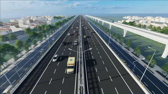 Phối cảnh đường Vành đai 4 - Vùng Thủ đô chạy qua 3 tỉnh thành Hà Nội, Hưng Yên, Bắc Ninh. Phối cảnh đường Vành đai 4 - Vùng Thủ đô chạy qua 3 tỉnh thành Hà Nội, Hưng Yên, Bắc Ninh.