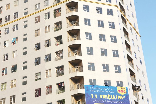 Nguồn cung nhà ở giá thấp rất hạn chế. Ảnh: Dũng Minh Nguồn cung nhà ở giá thấp rất hạn chế. Ảnh: Dũng Minh