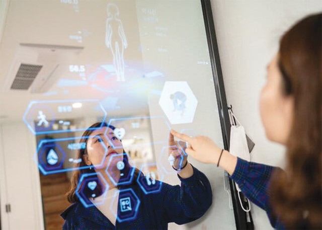 Gương thông minh trong các ngôi nhà ở EDC (Hàn Quốc)