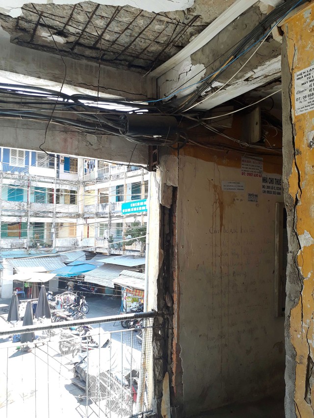 Một góc chung cư Trúc Giang, quận 4. Ảnh: Vũ Quyền Một góc chung cư Trúc Giang, quận 4. Ảnh: Vũ Quyền