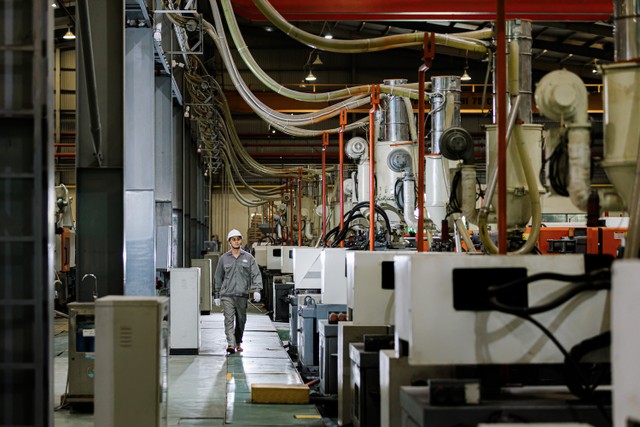 Dây chuyền sản xuất của Nhựa Tiền Phong được đầu tư hiện đại và có tỷ lệ tự động hoá cao