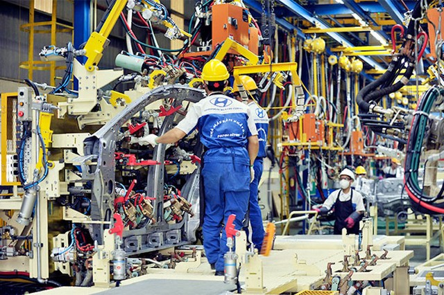 Sản xuất, lắp ráp ô tô tại Hyundai Thành Công Sản xuất, lắp ráp ô tô tại Hyundai Thành Công