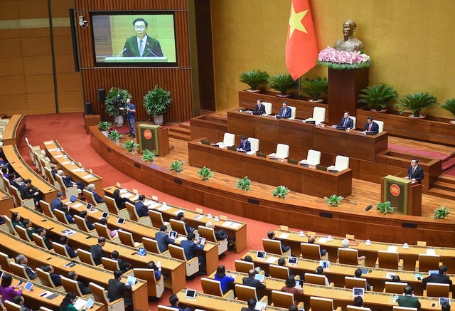 Phiên bế mạc Kỳ họp thứ năm của Quốc hội Khóa XV. Phiên bế mạc Kỳ họp thứ năm của Quốc hội Khóa XV.