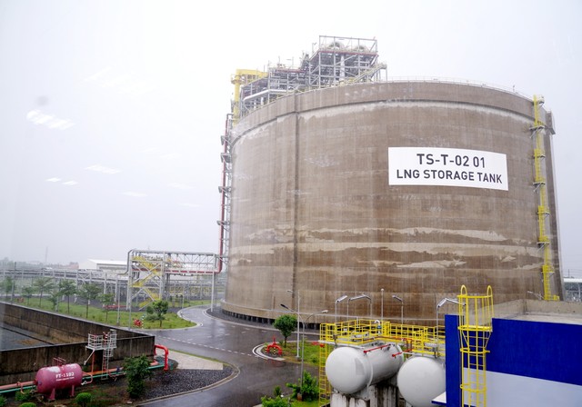 Kho chứa LNG Thị Vải của PV GAS đã sẵn sàng đưa vào vận hành Kho chứa LNG Thị Vải của PV GAS đã sẵn sàng đưa vào vận hành