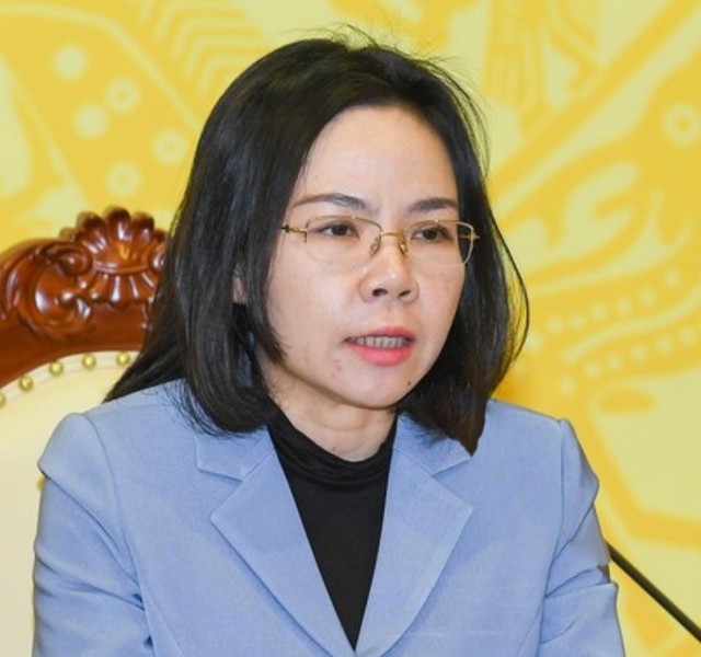 Bà Hà Thu Giang, Vụ trưởng Vụ Tín dụng các ngành kinh tế, Ngân hàng Nhà nước Bà Hà Thu Giang, Vụ trưởng Vụ Tín dụng các ngành kinh tế, Ngân hàng Nhà nước