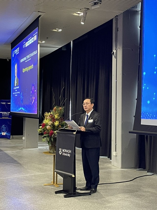 Bộ trưởng Bộ KH&CN Huỳnh Thành Đạt phát biểu khai mạc tại TECHFEST Úc 2023 Bộ trưởng Bộ KH&CN Huỳnh Thành Đạt phát biểu khai mạc tại TECHFEST Úc 2023
