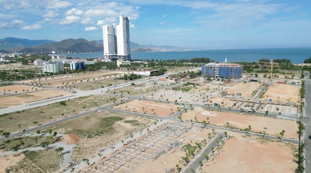 Dự án Khu đô thị biển Bình Sơn – Ninh Chữ (Khu K2) vẫn còn tồn kho 63 lô đất nền. Nguồn: NTV