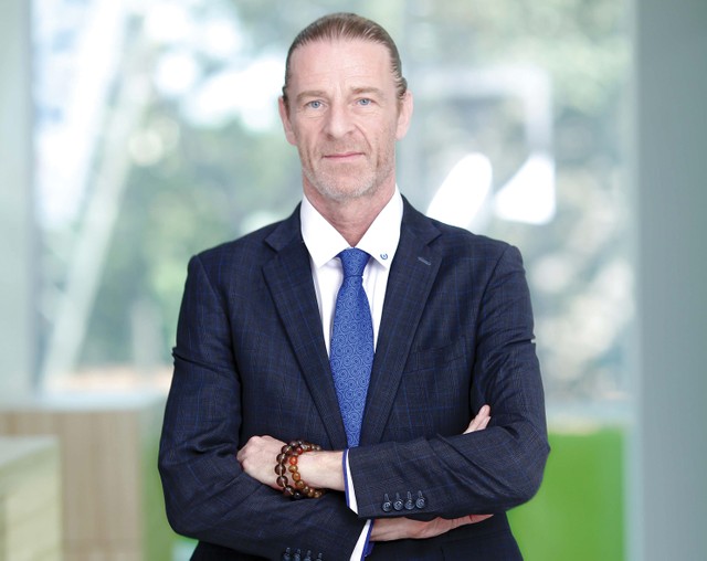 Ông Dominic Scriven, Chủ tịch Công ty Quản lý quỹ Dragon Capital. Ông Dominic Scriven, Chủ tịch Công ty Quản lý quỹ Dragon Capital.