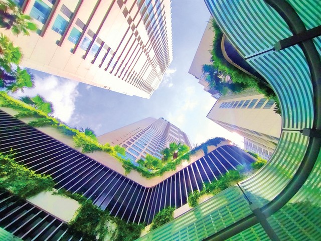 Khách thuê nước ngoài rất quan tâm tới yếu tố “xanh”. Ảnh: Lê Toàn Khách thuê nước ngoài rất quan tâm tới yếu tố “xanh”. Ảnh: Lê Toàn