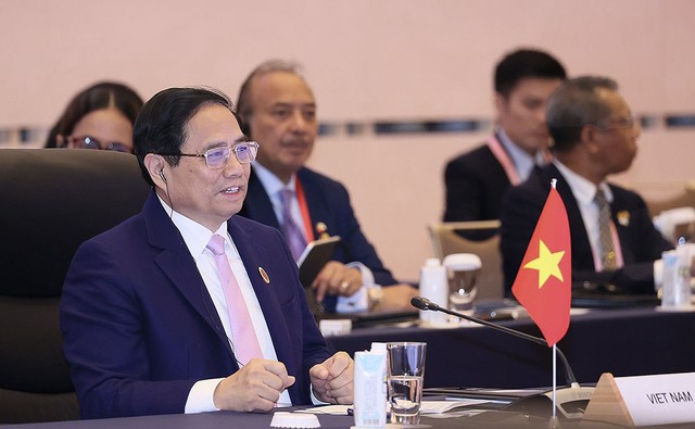 Thủ tướng Phạm Minh Chính dự lễ khai mạc Hội nghị cấp cao kỷ niệm 50 năm quan hệ ASEAN-Nhật Bản - Ảnh: VGP/Nhật Bắc Thủ tướng Phạm Minh Chính dự lễ khai mạc Hội nghị cấp cao kỷ niệm 50 năm quan hệ ASEAN-Nhật Bản - Ảnh: VGP/Nhật Bắc