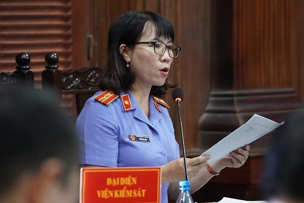 Đại diện Viện kiểm sát nhân dân TP.HCM tại toà. Đại diện Viện kiểm sát nhân dân TP.HCM tại toà.