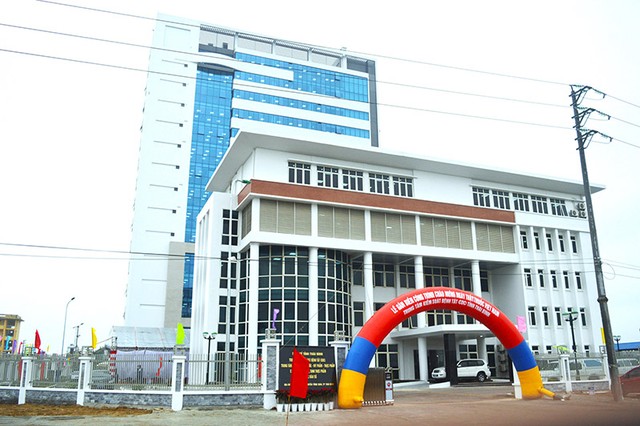 Công trình Trung tâm Kiểm soát bệnh tật (CDC) Thái Bình được xây dựng hiện đại với nhiều máy móc, kỹ thuật tiến tiến hàng đầu cả nước