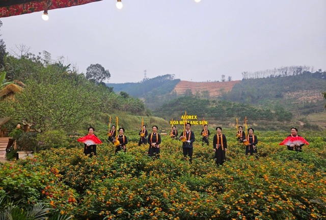 Điểm đến Trạm dừng nghỉ Hoa hồi. (Ảnh: Ban Quản lý Công viên địa chất Lạng Sơn cung cấp).