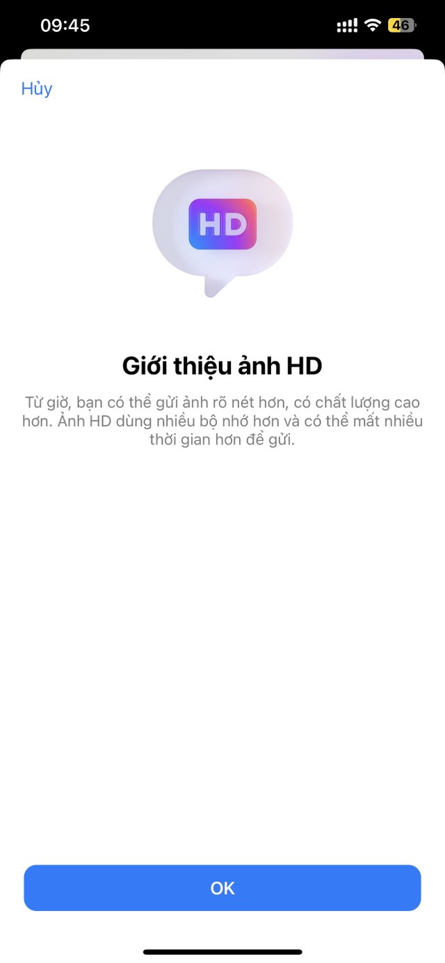 Tính năng mới cho phép gửi ảnh gốc qua tin nhắn của Facebook.
