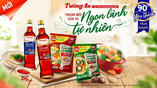 Trọn bộ gia vị Ngon lành tự nhiên đến từ Tường An