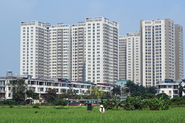 Nguồn cung khu vực ngoại ô, vùng ven được kỳ vọng sẽ giúp “hạ nhiệt” giá căn hộ khu vực nội đô. Ảnh: Dũng Minh Nguồn cung khu vực ngoại ô, vùng ven được kỳ vọng sẽ giúp “hạ nhiệt” giá căn hộ khu vực nội đô. Ảnh: Dũng Minh