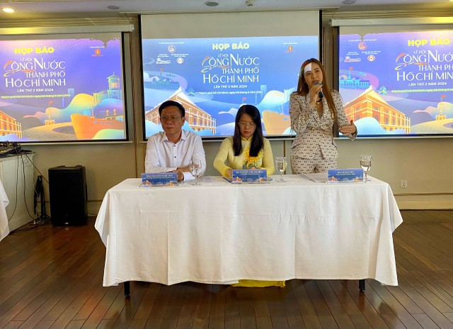 Chương trình họp báo nhằm thông tin về lễ hội Sông nước TP.HCM lần thứ hai - năm 2024. Chương trình họp báo nhằm thông tin về lễ hội Sông nước TP.HCM lần thứ hai - năm 2024.