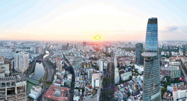 TP.HCM có giá nhà cao. Ảnh: Lê Toàn TP.HCM có giá nhà cao. Ảnh: Lê Toàn
