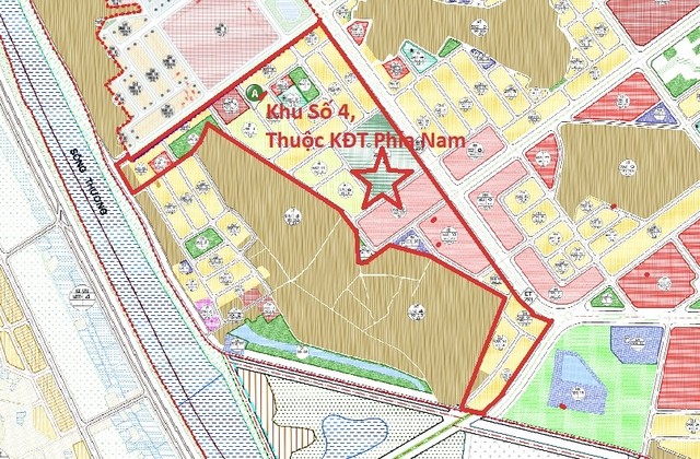 Phạm vi quy hoạch khu số 4 thuộc khu đô thị phía Nam. Phạm vi quy hoạch khu số 4 thuộc khu đô thị phía Nam.
