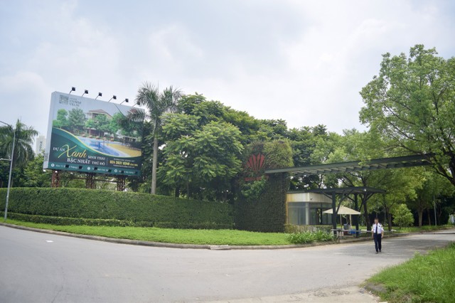 Khu đô thị Hado Charm Villas cách khu đất đấu giá khoảng 4 km. Ảnh: Nhật Linh Khu đô thị Hado Charm Villas cách khu đất đấu giá khoảng 4 km. Ảnh: Nhật Linh
