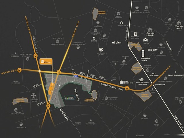 The Miami 5 thừa hưởng những lợi thế đắt giá của “tam giác vàng” 3 tuyến Metro The Miami 5 thừa hưởng những lợi thế đắt giá của “tam giác vàng” 3 tuyến Metro