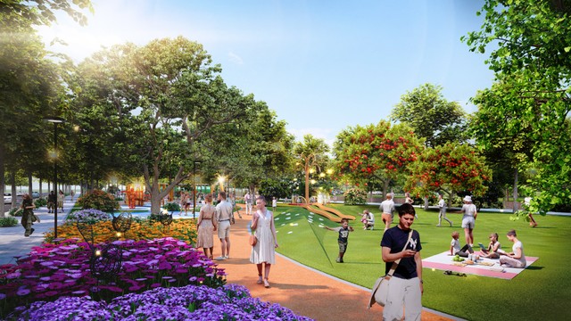 Tổ hợp thể thao ven quốc lộ 1A là không gian thư giãn lý tưởng của cư dân. Ảnh PC minh họa Tổ hợp thể thao ven quốc lộ 1A là không gian thư giãn lý tưởng của cư dân. Ảnh PC minh họa