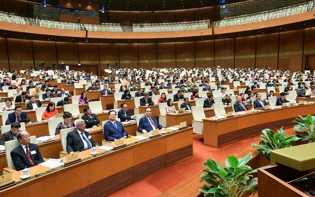 Quốc hội nghe báo cáo kết qủa giám sát giải quyết kiến nghị của cử tri.