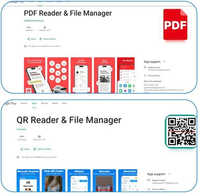 Ứng dụng chứa mã độc Anatsa cần xóa gấp nếu như đã cài đặt trong điện thoại. Ảnh: Zscaler Ứng dụng chứa mã độc Anatsa cần xóa gấp nếu như đã cài đặt trong điện thoại. Ảnh: Zscaler