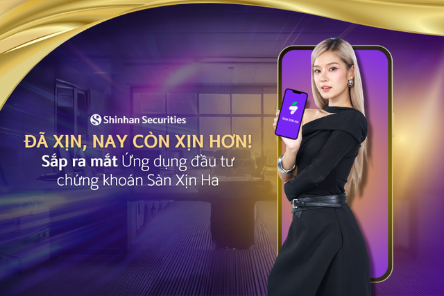 Phiên bản nâng cấp của ứng dụng giao dịch Chứng khoán Shinhan