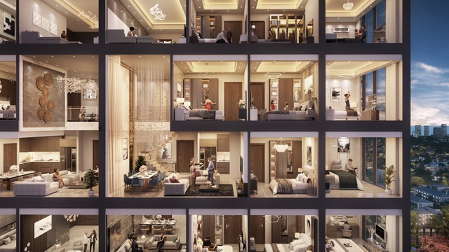 Căn hộ cao cấp ngày càng “đắt khách” ở các đô thị. Ảnh phối cảnh minh họa Sun Property Căn hộ cao cấp ngày càng “đắt khách” ở các đô thị. Ảnh phối cảnh minh họa Sun Property