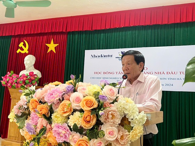 TS. Nguyễn Anh Tuấn, Phó Chủ tịch Thuờng trực Hiệp hội Doanh nghiệp đầu tư nước ngoài, phát biểu tại buổi lễ. Ảnh: Trương Hoa. TS. Nguyễn Anh Tuấn, Phó Chủ tịch Thuờng trực Hiệp hội Doanh nghiệp đầu tư nước ngoài, phát biểu tại buổi lễ. Ảnh: Trương Hoa.