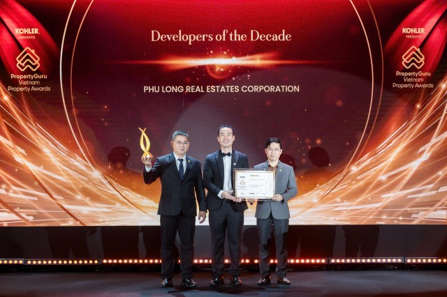 Giải thưởng Nhà Phát triển Bất động sản của Thập kỷ tiếp tục khẳng định uy tín, chất lượng, giá trị của của Phú Long trên hành trình kiến tạo “giá trị mãi sinh sôi” cho cộng đồng, xã hội. Giải thưởng Nhà Phát triển Bất động sản của Thập kỷ tiếp tục khẳng định uy tín, chất lượng, giá trị của của Phú Long trên hành trình kiến tạo “giá trị mãi sinh sôi” cho cộng đồng, xã hội.