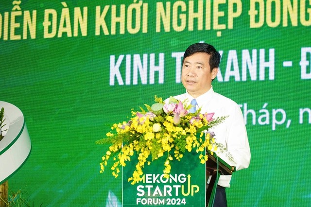 Chủ tịch UBND tỉnh Đồng Tháp Phạm Thiện Nghĩa công bố 6 thông điệp chính tại Diễn đàn Mekong Startup Đồng bằng sông Cửu Long lần 2/2024