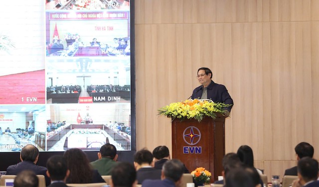 Thủ tướng Chính phủ Phạm Minh Chính tại Hội nghị.