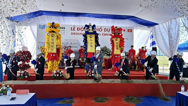 Lễ động thổ dự án Logicross Hải Phòng tại KCN Nam Đình Vũ Lễ động thổ dự án Logicross Hải Phòng tại KCN Nam Đình Vũ