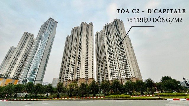 Vị trí toà C2 của dự án D'Capitale, hay còn được biết với tên gọi khác là Starcity Center. Ảnh Thanh Vũ Vị trí toà C2 của dự án D'Capitale, hay còn được biết với tên gọi khác là Starcity Center. Ảnh Thanh Vũ